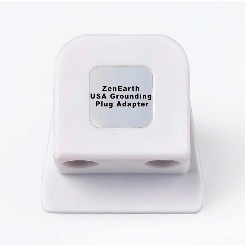 ZenEarth USA Grounding Plug Adapter EMF Protection Outlet Ground Safe New